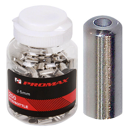 Endkappe für Bremshülle 5 mm, Stahl, Dose 200 Stk, Messingschlager, 370203