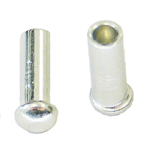 Endkappe für Innenzüge, Aluminium, 100 Stk im Beutel, Fasi, 104040017