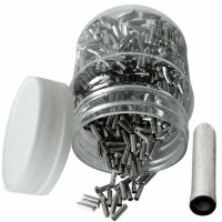Endkappe für Innenzüge, Aluminium, Dose 1000...