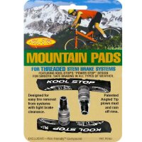 Bremsschuh V-Brake MTB contour, T1 schwarz, Kool-Stop,...