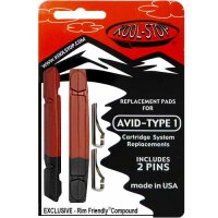 Bremsgummi V-Brake -AVID1-, R2 dual compound, Kool-Stop,...