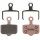 Bremsbelag AVID Aero Pro, Ersatz-Bremsbeläge für D296TK, Kool-Stop, RE-D296T