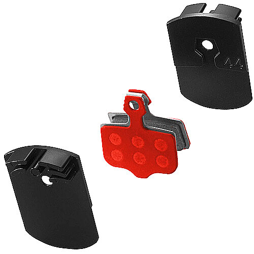 Bremsbelag Union DBP-44SC-Set Avid, Sram, gesintert, DB, Elixir, mit Kühlrippen, Marwi, 438444