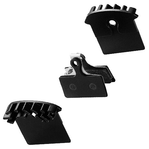 Bremsbelag Union DBP-52C-Set Shimano, organisch, XTR, mit Kühlrippen, Marwi, 438252