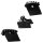 Bremsbelag Union DBP-52C-Set Shimano, organisch, XTR, mit Kühlrippen, Marwi, 438252