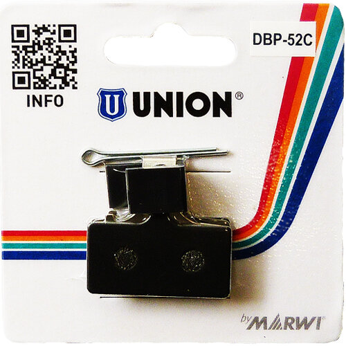 Bremsbelag Union DBP-52C Shimano, organisch, XTR, Ersatzbeläge, Marwi, 438352