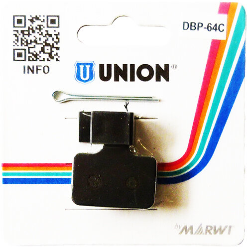 Bremsbelag Union DBP-64C Shimano, organisch, Ultegra, Ersatzbeläge, Marwi, 438364