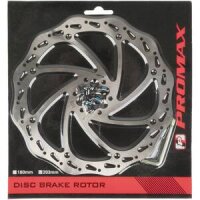 Bremsscheibe Promax, 203 mm, Messingschlager, 360632