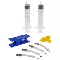 Wartungs-Set Bleedbox, M-Wave, für hydraulische Scheibenbremsen, Messingschlager, 360692