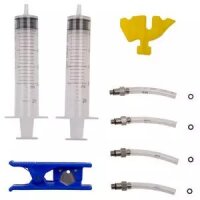 Wartungs-Set Bleedbox, M-Wave, für hydraulische Scheibenbremsen, Messingschlager, 360692