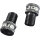 Ventiladapter schwarz, von SV auf AV, Paar, Fasi, 506110013