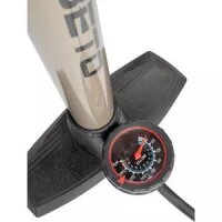 Standpumpe Stahl m. Manometer, bis 11bar,...