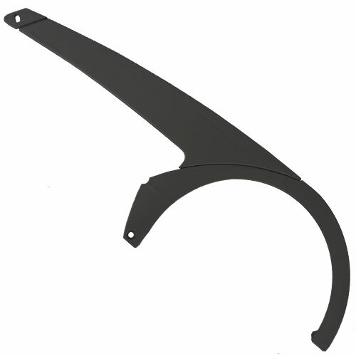 Kettenschutz Catena 4810, bis 48 Zähne, schwarz, 3fach, Horn, 102290
