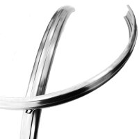Schutzbleche 28" NIRO, silber, B = 55 mm, ohne...