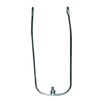 Strebe m. Nocke 16" Ösen 10mm, L=230 B=55,...