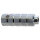 Achsaufsätze BMX 14mm, Stahl chrom / Paar, Messingschlager, 329982
