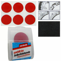 Flicken Red Devils, 1 Packung mit 6 Flicken, Fasi, 206120007