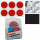 Flicken Red Devils, 1 Packung mit 6 Flicken, Fasi, 206120007