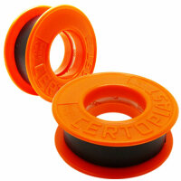 CERTOPLAST schwarz 4,5/15mm, Isolierband schwarz, Meffert...