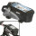 Oberrohrtasche Rotterdam Top L , M-Wave, für Smartphone, schwarz/grau, Messingschlager, 122375