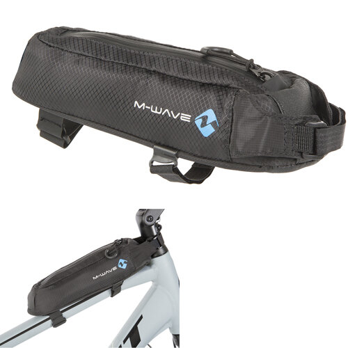 Oberrohrtasche BP Top, M-Wave, schwarz, Messingschlager, 122633
