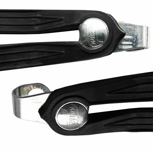 Gepäckgurt BIBIA Hi-Grip, 2 Haken, schwarz, Widek, 000700