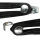 Gepäckgurt BIBIA Hi-Grip, 2 Haken, schwarz, Widek, 000700