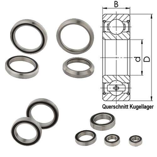 Industrielager 2437, Quaxar 24 x 37 x 7 mm, Fasi, 503160012