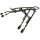 Gepäckträger ONE-4-ALL, schwarz, Aluminium, verstellbar 20-29", Messingschlager, 440174