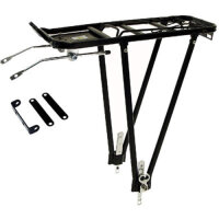 Gepäckträger 2-Bein, schwarz, Aluminium,...