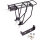 Gepäckträger Touring, schwarz, Aluminium, verstellbar 26-28" , Point, 05022600