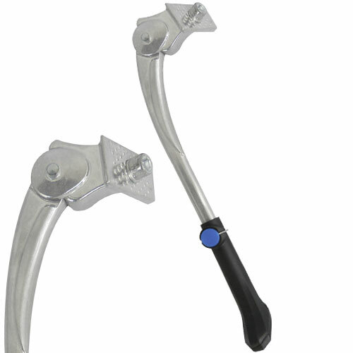 Seitenstütze , 24"-29" einstellbar, silber, Messingschlager, 430718