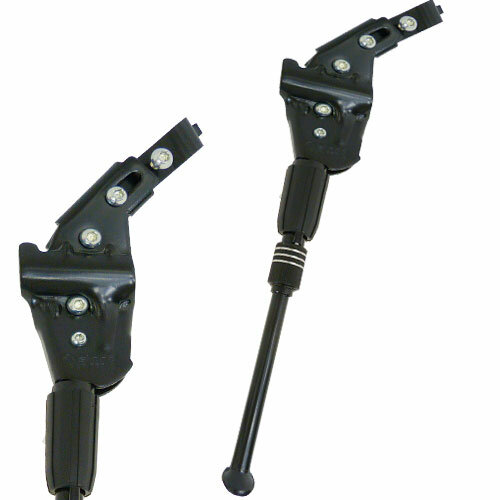 Hinterbauständer Tranz-X, 24"-29", UNIVERSAL, schwarz , Messingschlager, 430794