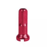 Nippel 2,00 Aluminium rot, Länge 14,0mm,...