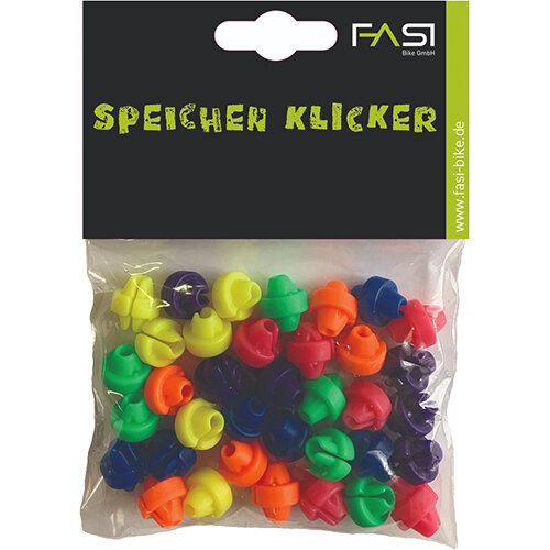Speichenklicker SPOKE-FUN, 36 Stk., 12" + 16", Fasi, 101080004