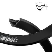 Felge Edge M 26 OS 622-26 Disc, schwarz, 32Loch, VL=6.5,...