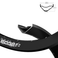 Felge Edge M 35 OS 584-35 Disc, schwarz, 32Loch, VL=6.5,...