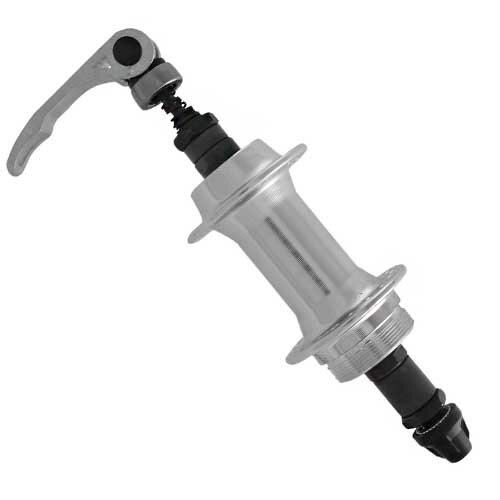 Hradnabe Joytech Alu, Schnellspanner, 36Loch, silber, 130 mm, Messingschlager, 325036