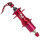 Hradnabe Novatec MTB Disk, Schnellspanner, 32Loch, rot, SUPERLIGHT 4 in 1, Novatec, 326453