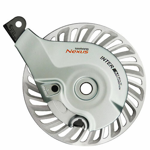 Zub. Rollenbremse mit Kühlung, Hinterrad, für Nexus 7 / Nexus 8, Shimano Teile, A-BRC6000RC