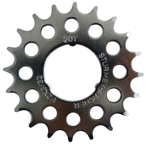Steckkranz 20 Zähne, 1/2"x3/32" flach, SunRace, HSL949