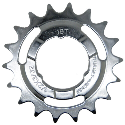 Steckkranz 18 Zähne, 1/2"x3/32" gekröpft, SunRace, HSL860