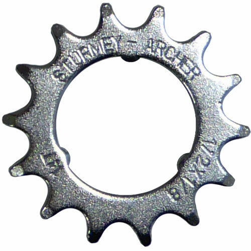 Steckkranz 14 Zähne, 1/2"x1/8" flach, SunRace, HSL852