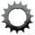 Steckkranz 15 Zähne, 1/2"x1/8" flach, SunRace, HSL850