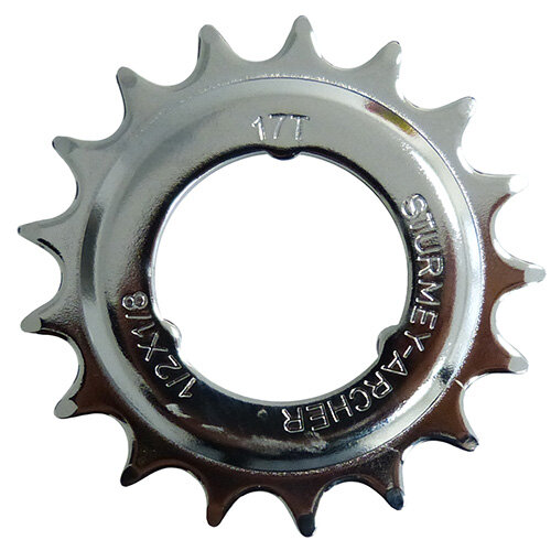 Steckkranz 17 Zähne, 1/2"x1/8" gekröpft, SunRace, HSL840