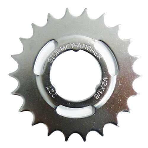 Steckkranz 22 Zähne, 1/2"x1/8" gekröpft, SunRace, HSL830