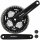 Kurbelsatz FCM500 42-34-24 Zähne, 170 mm, Aluminium, schwarz, SunRace, FCM500-BOX