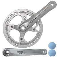 Kurbelsatz FCS722 42 Zähne, 170 mm, silber, mit...