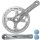 Kurbelsatz FCS722 42 Zähne, 170 mm, silber, mit Kettenschutz, SunRace, FCS722-BOX