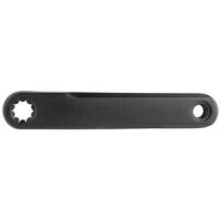 Kurbel E-Bike, links 175 mm, Bosch, Brose, Aluminium, schwarz, Messingschlager, 356114
